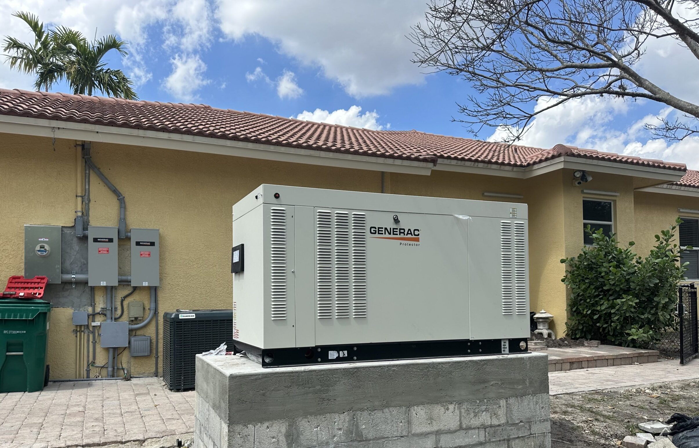 Generator installation project